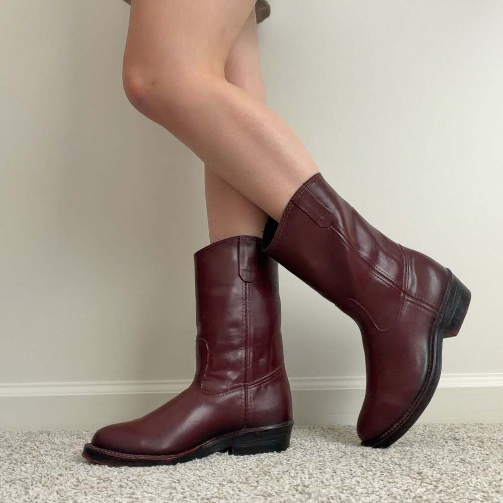 LaCrosse Vintage Burgundy Boots